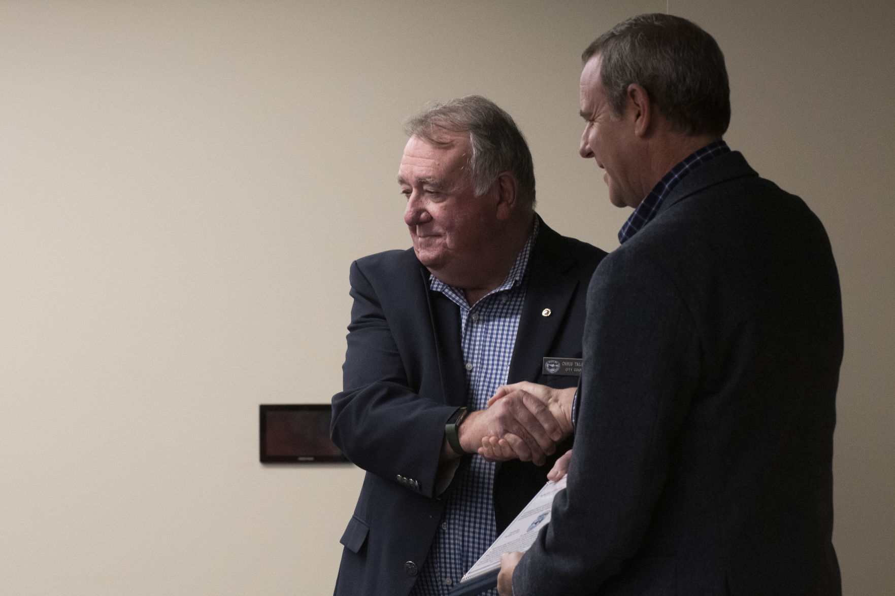 Councilman Talkington Retires